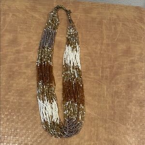 Elegant Multicolor Beaded Necklace